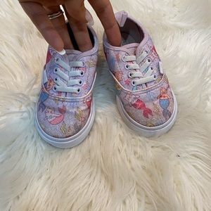 Vans mermaid kitty size 6 toddler